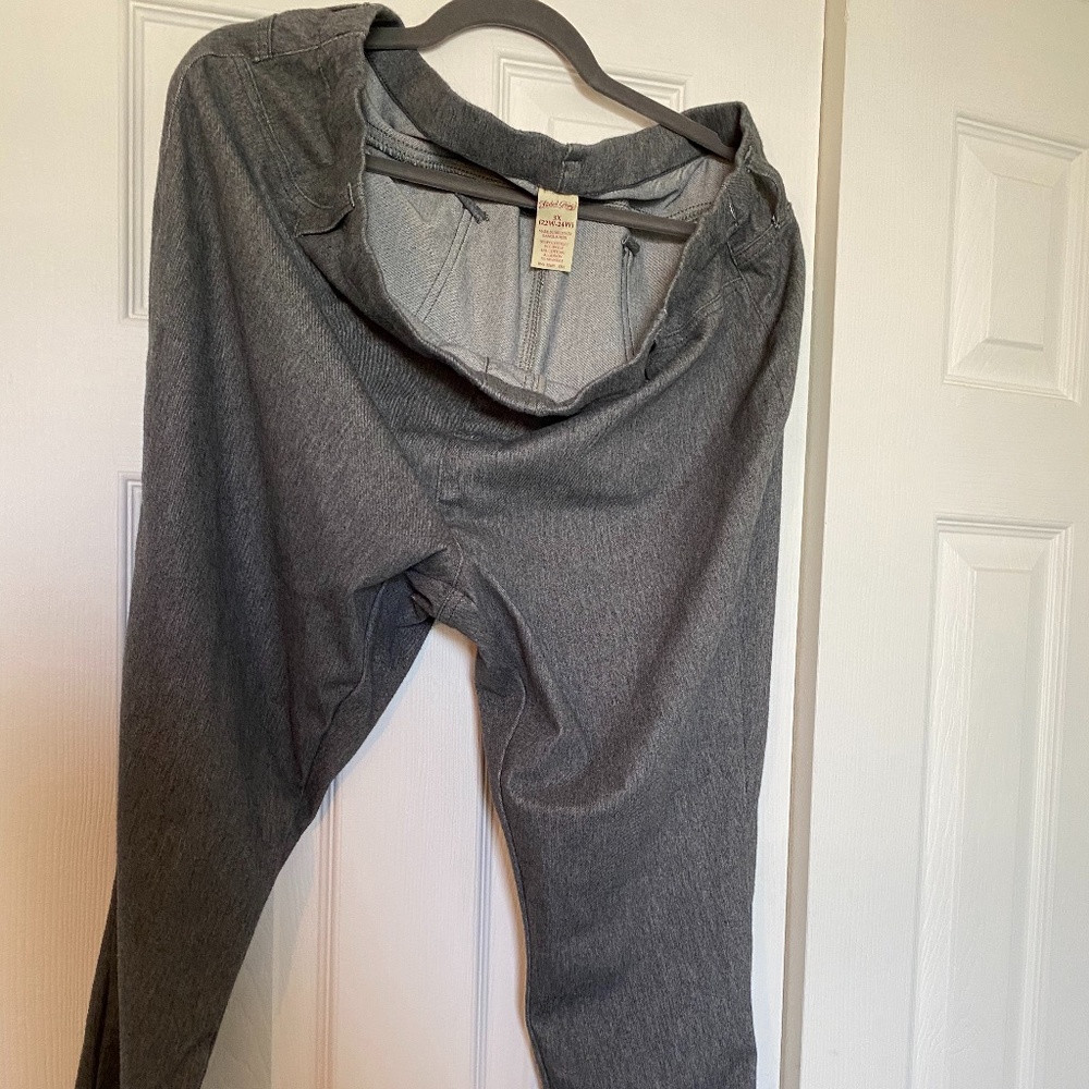 Grey Denim Jeggings